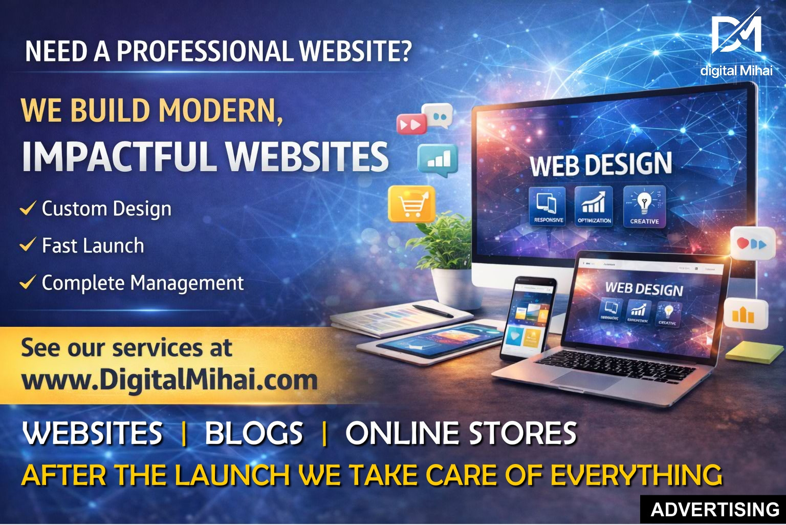 Web design and ecommerce services
